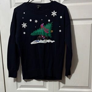 Talbots Navy Sweater